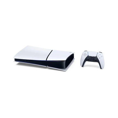 PS5 Slim Digital Edition 1TB Storage High-Speed 4K Gaming Console with Dualsense Controller HDMI Cable USB Cable Playstation